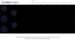Desktop Screenshot of crea-imagen.cl